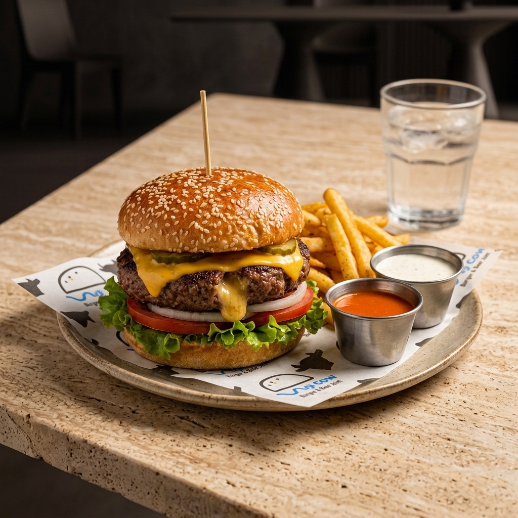 Holy Cow Fashion Drive: la burger de Wagyu que San Pedro pide cuando la noche lo vale - imagen 2