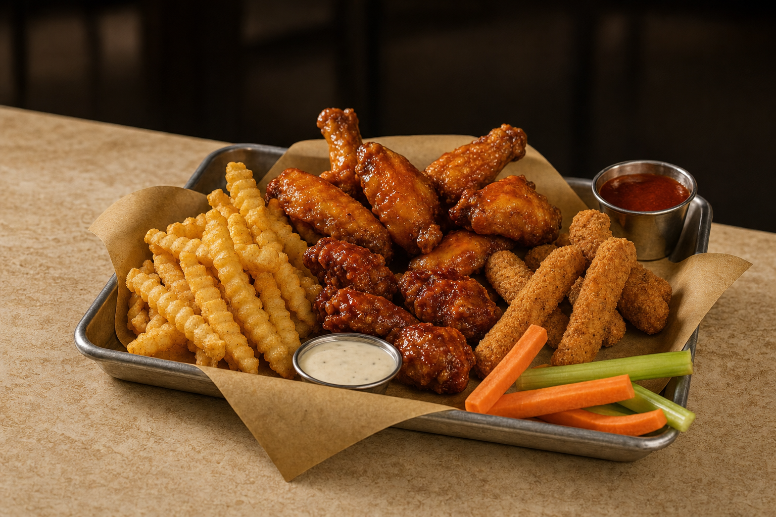 Buffalo Wild Wings Narvarte: las alitas que Acora pide cuando el viernes ya no acepta plan B
