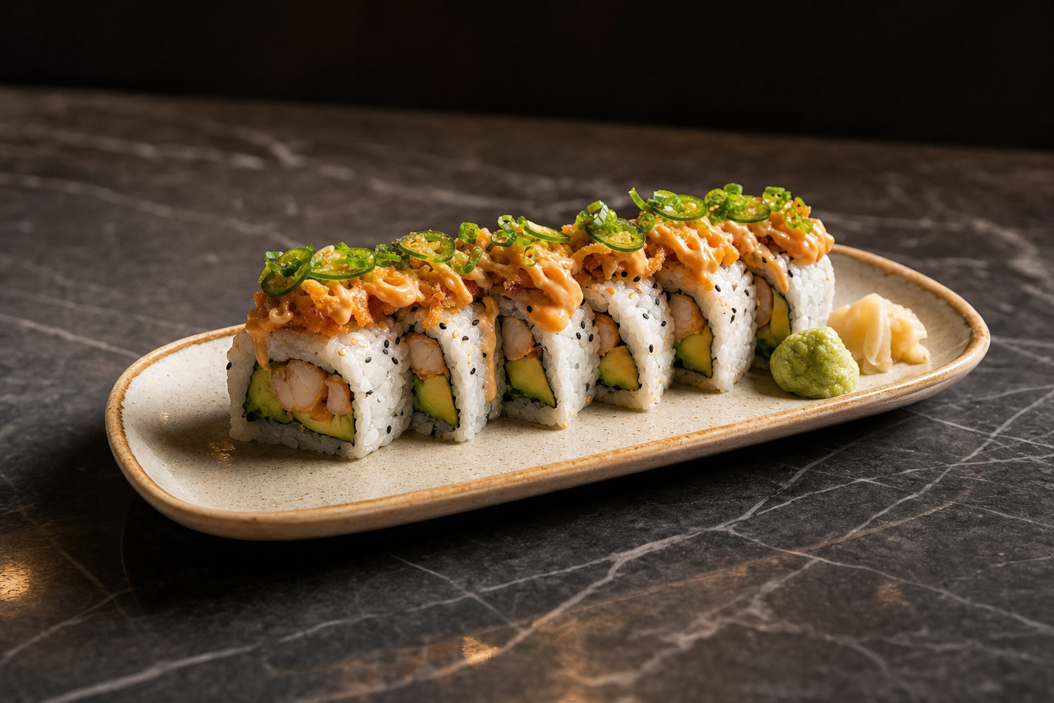 Nikkori Sushi Roma Norte: el Trompo Roll de Durango 187 que la noche de amigos en la Roma no puede ignorar - imagen 3