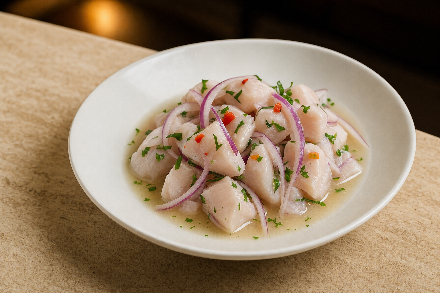 Cebichería del Día Forum Leones: el ceviche peruano y la Tostituna que Espacio Cumbres tiene en marcación fija